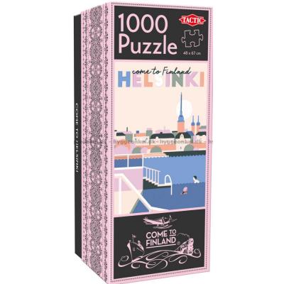 Helsinki set fra vandet, 1000 brikker
