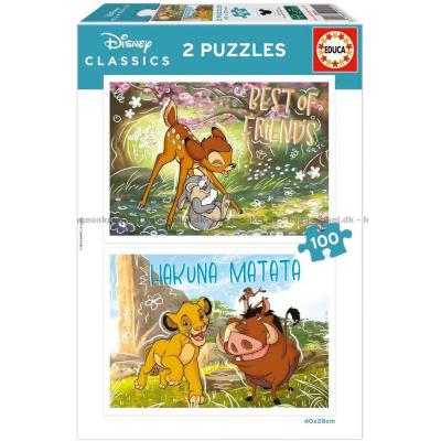 Disney: Venner for altid, 2x100 brikker