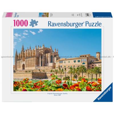 Spanien: Katedralen i Palma de Mallorca, 1000 brikker