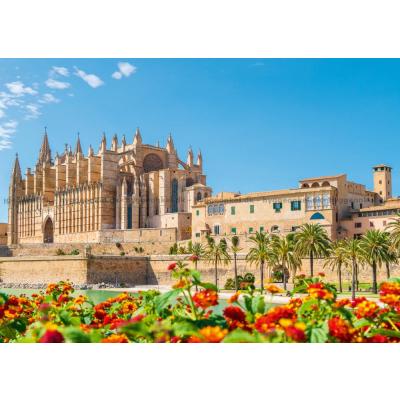 Billede af Spanien: Katedralen i Palma de Mallorca, 1000 brikker