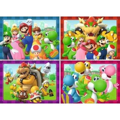 Billede af Super Mario, 4x100 brikker
