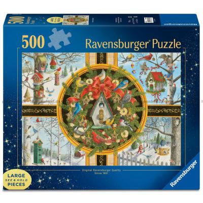 Julesang i skoven, 500 brikker