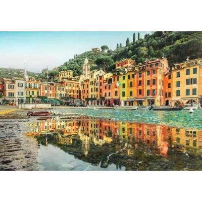 Billede af Italien: Maleriske Portofino, 200 brikker
