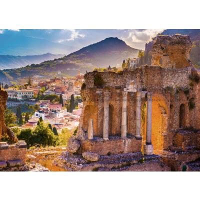 Billede af Italien: Sicilien - Teatret i Tiormina, 1000 brikker