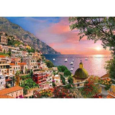 Billede af Italien: Positano, 500 brikker