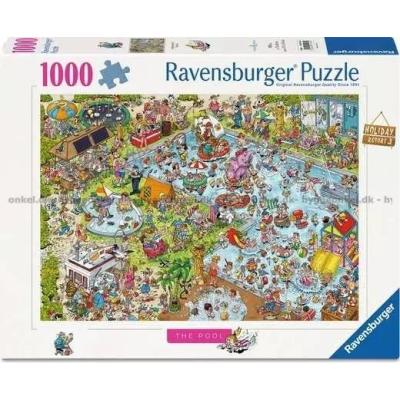 Sjov ved swimmingpoolen, 1000 brikker