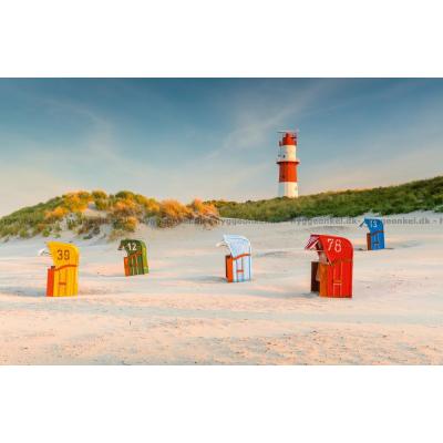 Billede af Tyskland: Stranden på Borkum, 200 brikker