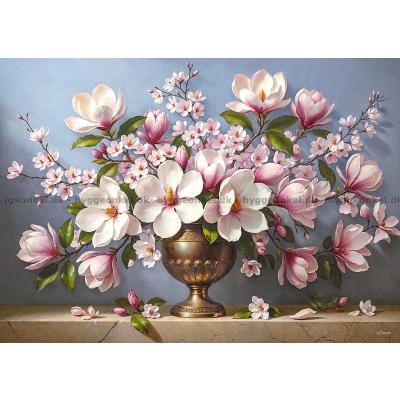 Billede af Magnolia i flor, 1000 brikker