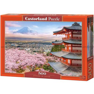 Japan: Fujis forårsglød, 500 brikker
