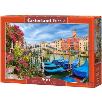 Venedig: Rialtobroen i solskin, 500 brikker