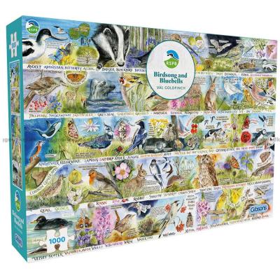 Goldfinch: Naturens mangfoldighed, 1000 brikker