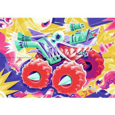 Billede af Monster trucks, 2x24 brikker