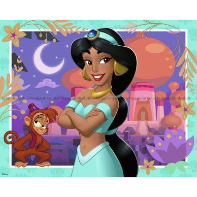 Billede af Disney prinsesser: Jasmin, 48 brikker