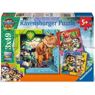 Billede af Paw Patrol: Dino Filmen, 3x49 brikker