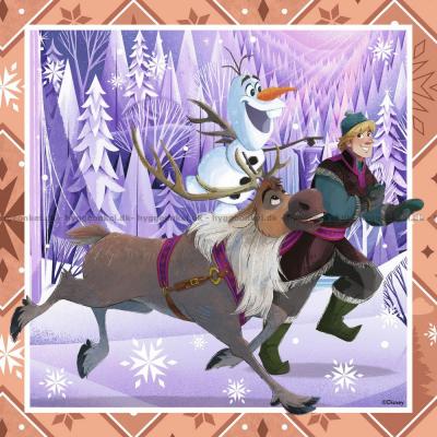 Billede af Disney: Frost - Magisk venskab, 3x49 brikker