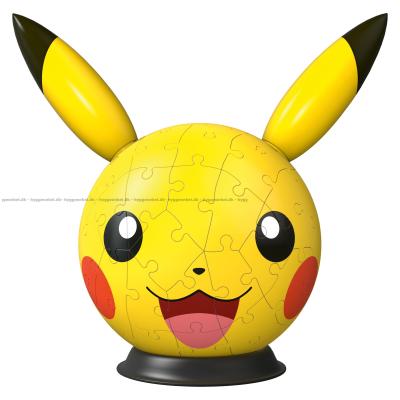 Billede af 3D: Pokemon - Pikachu, 72 brikker