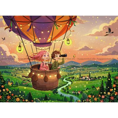 Billede af Eventyrlig luftballon, 300 brikker