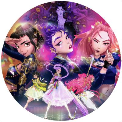 Billede af KPop Demon Hunters - Rundt puslespil, 500 brikker