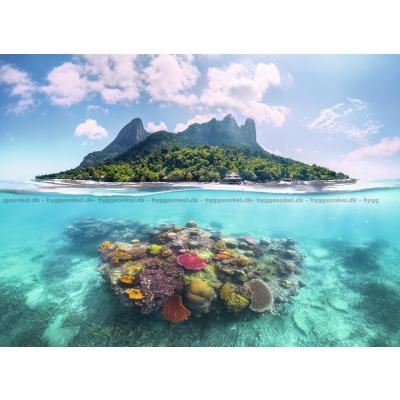 Billede af Bora Bora: Blå horisont, 500 brikker