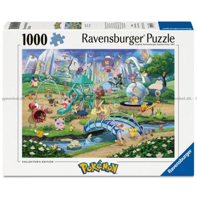 Pokemon: Hygger i parken, 1000 brikker