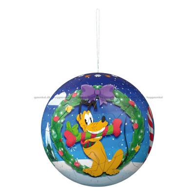 Billede af 3D: Disney - julekugler, 4x54 brikker