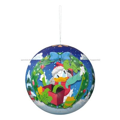 Billede af 3D: Disney - julekugler, 4x54 brikker
