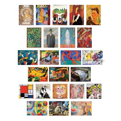 Billede af Julekalender: Moderne kunst, 24x50 brikker