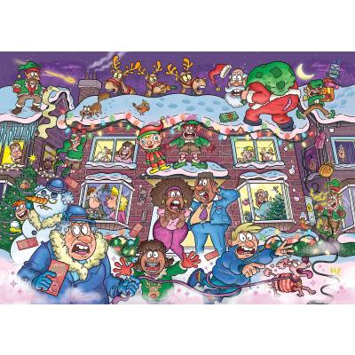 Billede af Christmas 22: Håber på julefred!, 2x1000 brikker