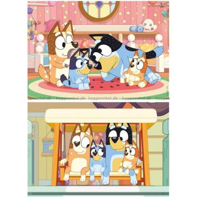 Billede af Bluey: Familiehygge, 2x16 brikker