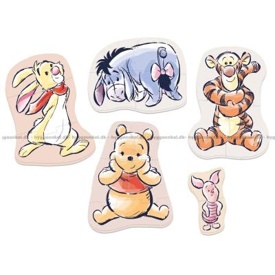 Billede af Baby: Disney - Peter Plys, 3 brikker