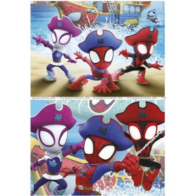 Billede af Marvel: Spidey og hans fantastiske venner - Waterwebs, 2x20 brikker