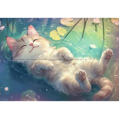 Billede af Mindfulness for katte, 1000 brikker