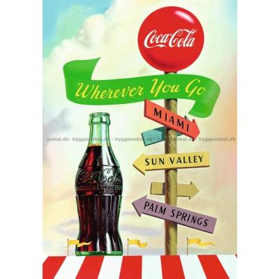 Billede af Coca-Cola: Overalt i verden, 1000 brikker