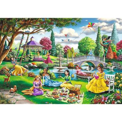 Billede af Disney prinsesser: Picnic i slotshaven, 1000 brikker