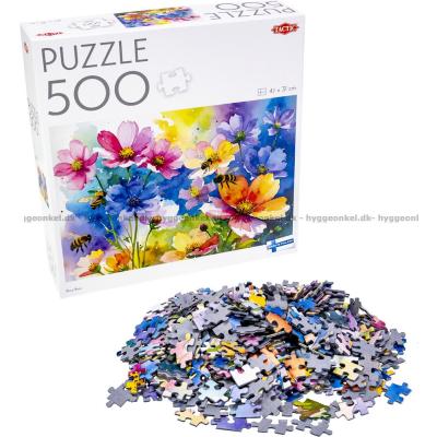 Billede af Blomsterengens summen, 500 brikker