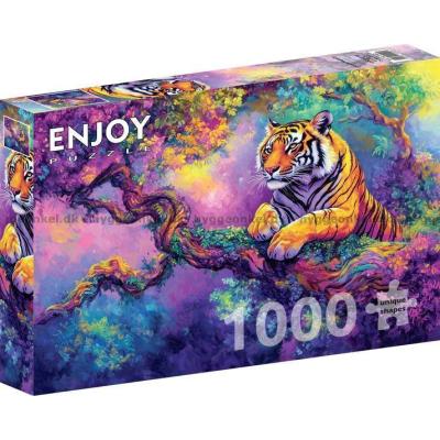 Billede af Tigeren på grenen, 1000 brikker