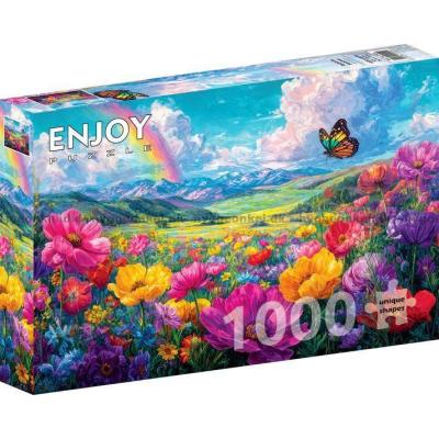 Billede af Blomsterengen i bjergene, 1000 brikker