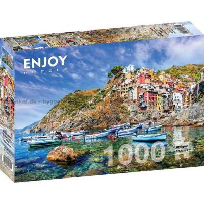 Billede af Cinque Terre: Riomaggiore, 1000 brikker
