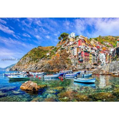 Billede af Cinque Terre: Riomaggiore, 1000 brikker