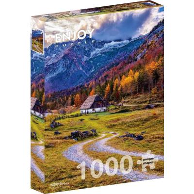 Billede af Efterårsfarver i dalen, 1000 brikker
