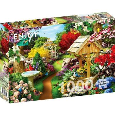 Billede af Sommerdrøm i haven, 1000 brikker