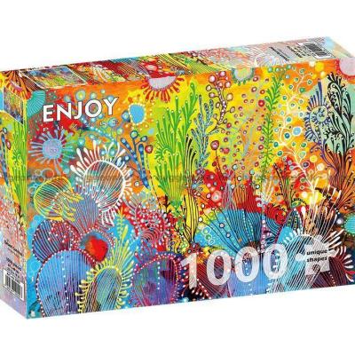Billede af Ørkenens blomsterhav, 1000 brikker