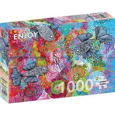 Billede af Fiskedrømme i havdybet, 1000 brikker
