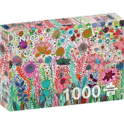 Billede af Vildtvoksende blomsteeng, 1000 brikker