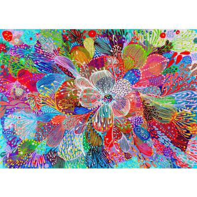 Billede af Blomstrende fantasi, 1000 brikker