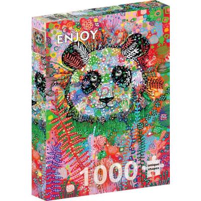 Billede af Panda i junglen, 1000 brikker