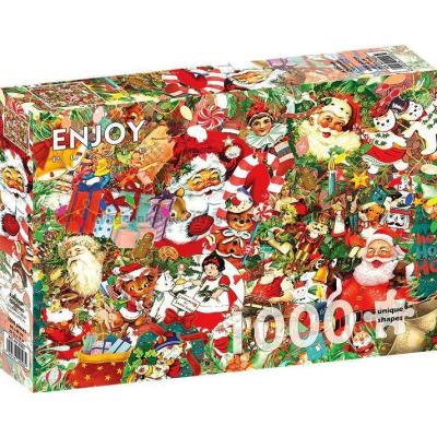 Billede af Barndommens jul, 1000 brikker