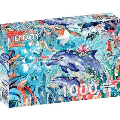 Billede af Delfinernes dans, 1000 brikker