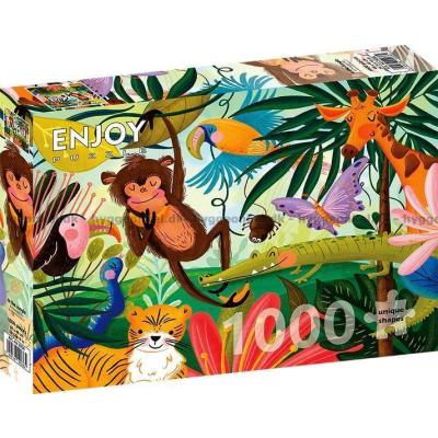 Billede af Junglens venner, 1000 brikker