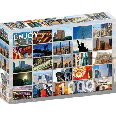 Billede af New York: Byens puls, 1000 brikker